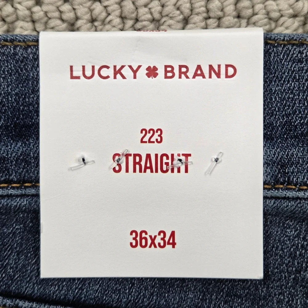 Lucky Brand Men’s Straight Jeans - Blue